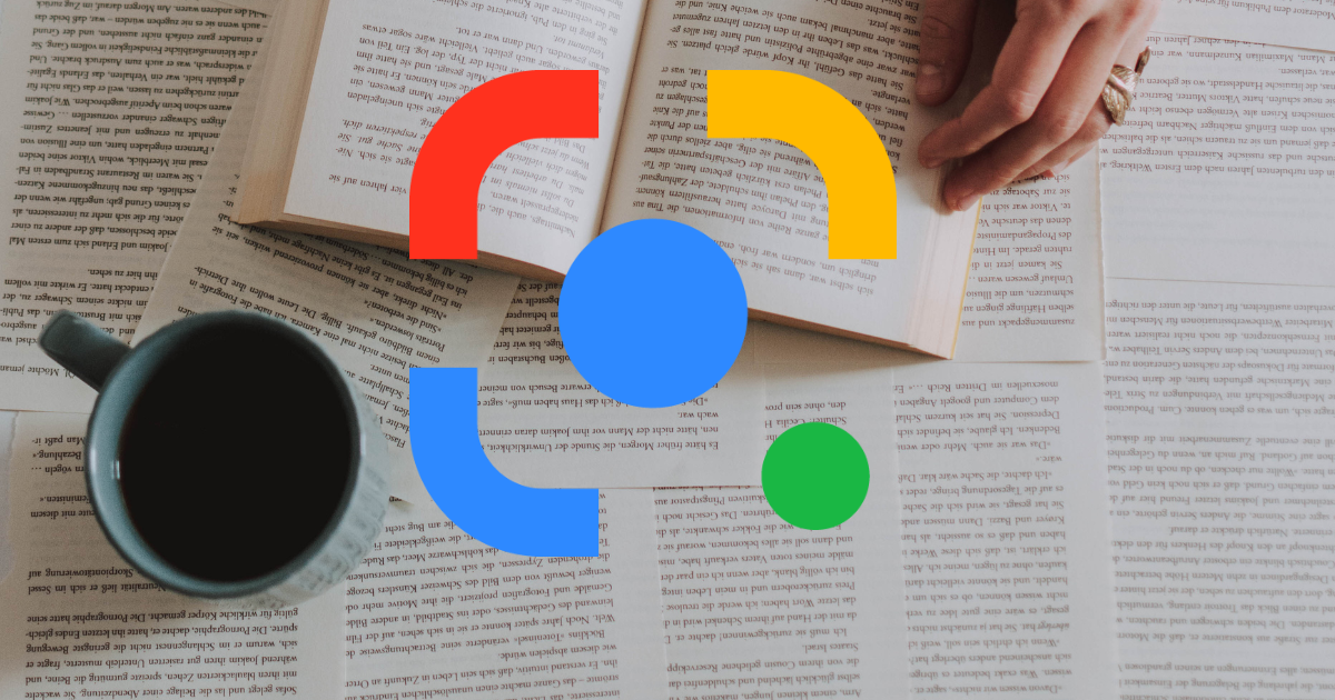 Como copiar o texto de um livro com o Google Lens
